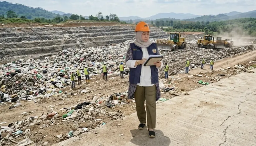 Banjarbaru bersiap menrapkan model pengelolaan sampah dari sumbernya. Foto: AI