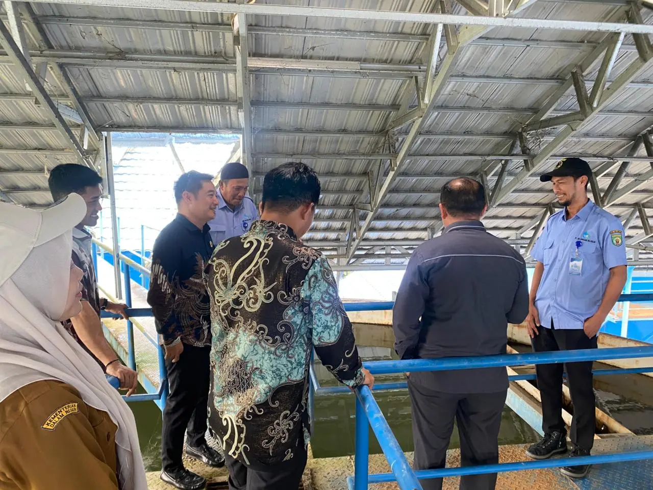 KOMISI III DPRD Balangan Sidak IPA Gunung Mandau