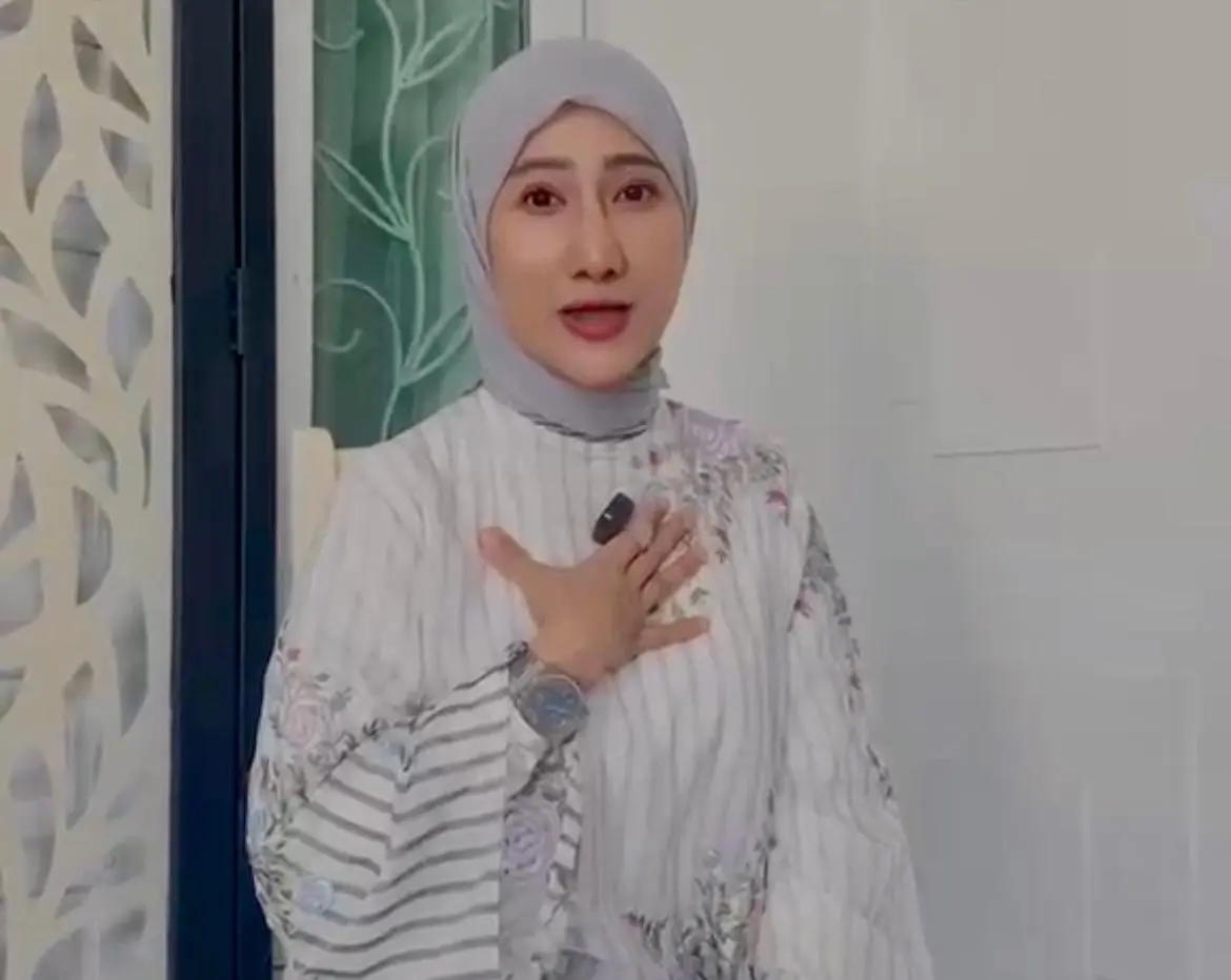 Rizky Amalia saat memberikan keterangan alasan mengapa sampai membawa perkara ini ke ranah hukum. Foto: Istimewa